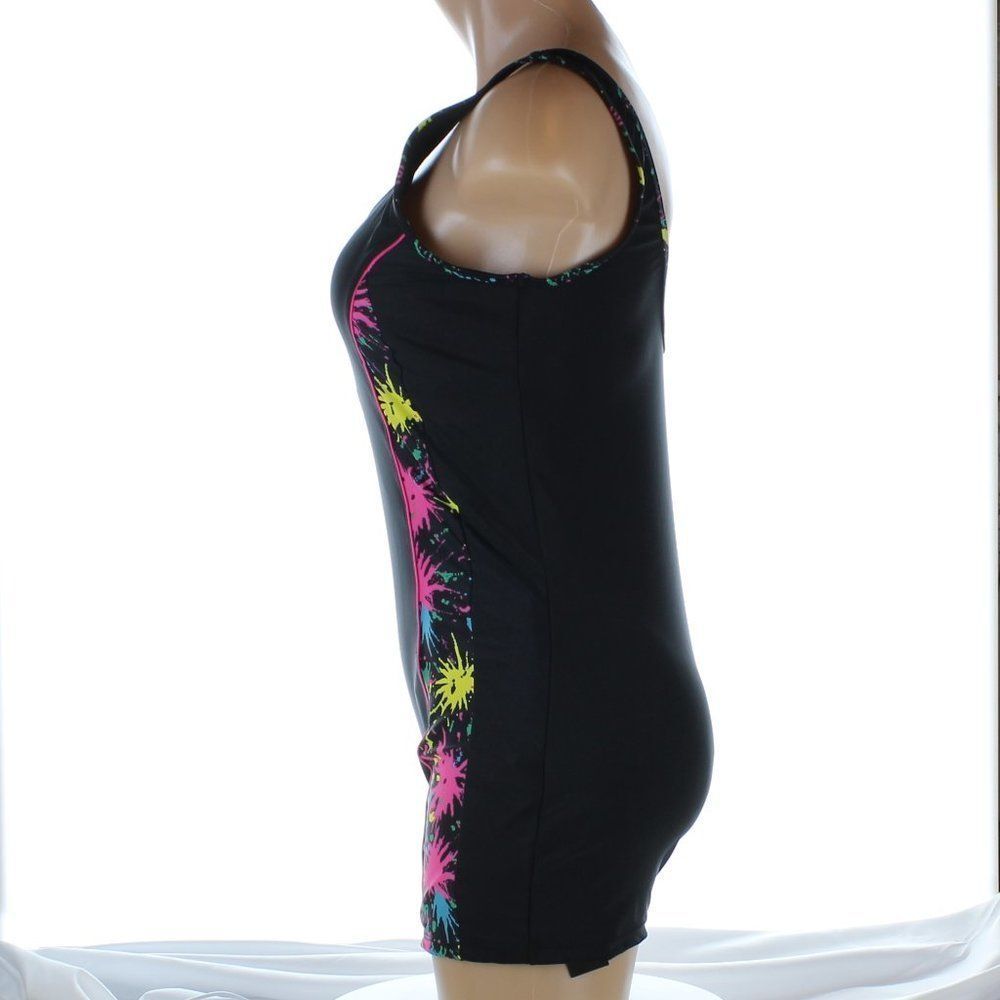 Swimsuit One Piece Black Padded NWT - Picture 3 of 11